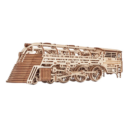 Wood Trick Atlantic Express Train Vintage Machinery Series 3D Puzzle WDTK029 Alternate 3