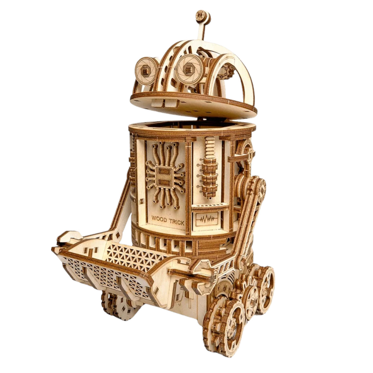 Wood Trick Space Junk Robot (Mechanical) 3D Puzzle WDTK073 Alternate 1