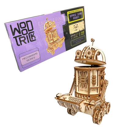 Wood Trick Space Junk Robot (Mechanical) 3D Puzzle WDTK073