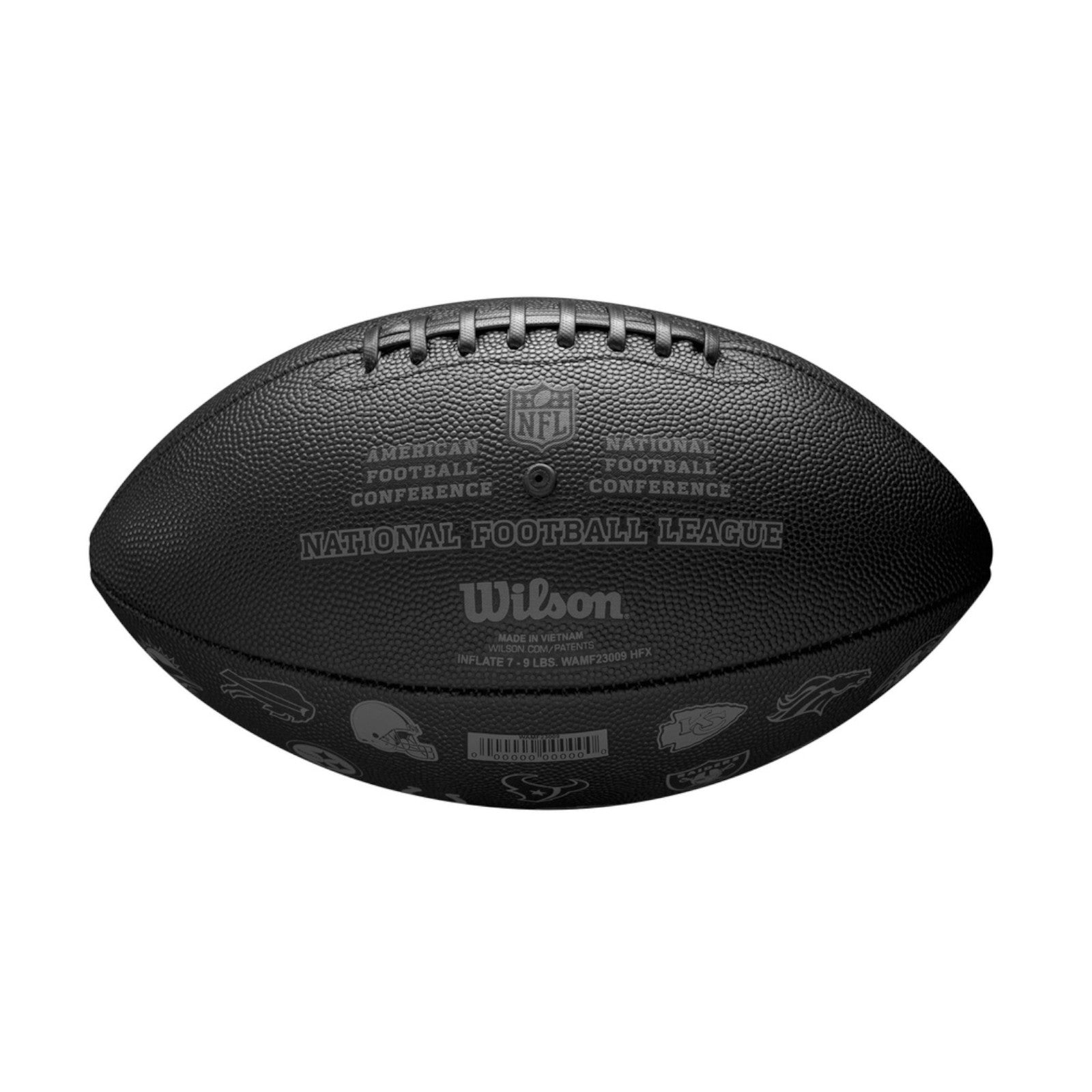 Wilson NFL 32 Team Official Black American Football Alternate 2
