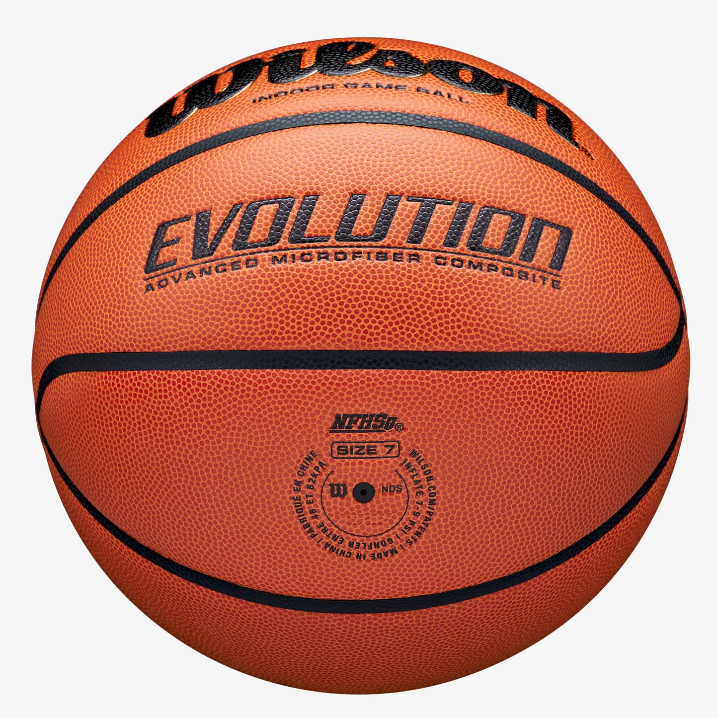 Wilson Evolution Tan 7 Basketball Alternate 6