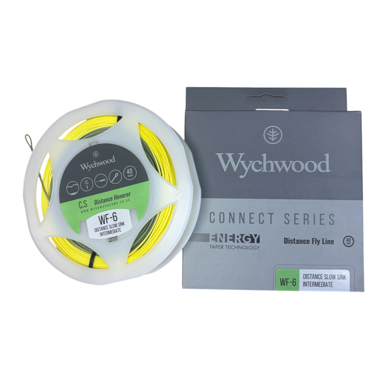 Wychwood Energy Taper Hoverer Slow Sink Intermediate 6-WT Fishing Line
