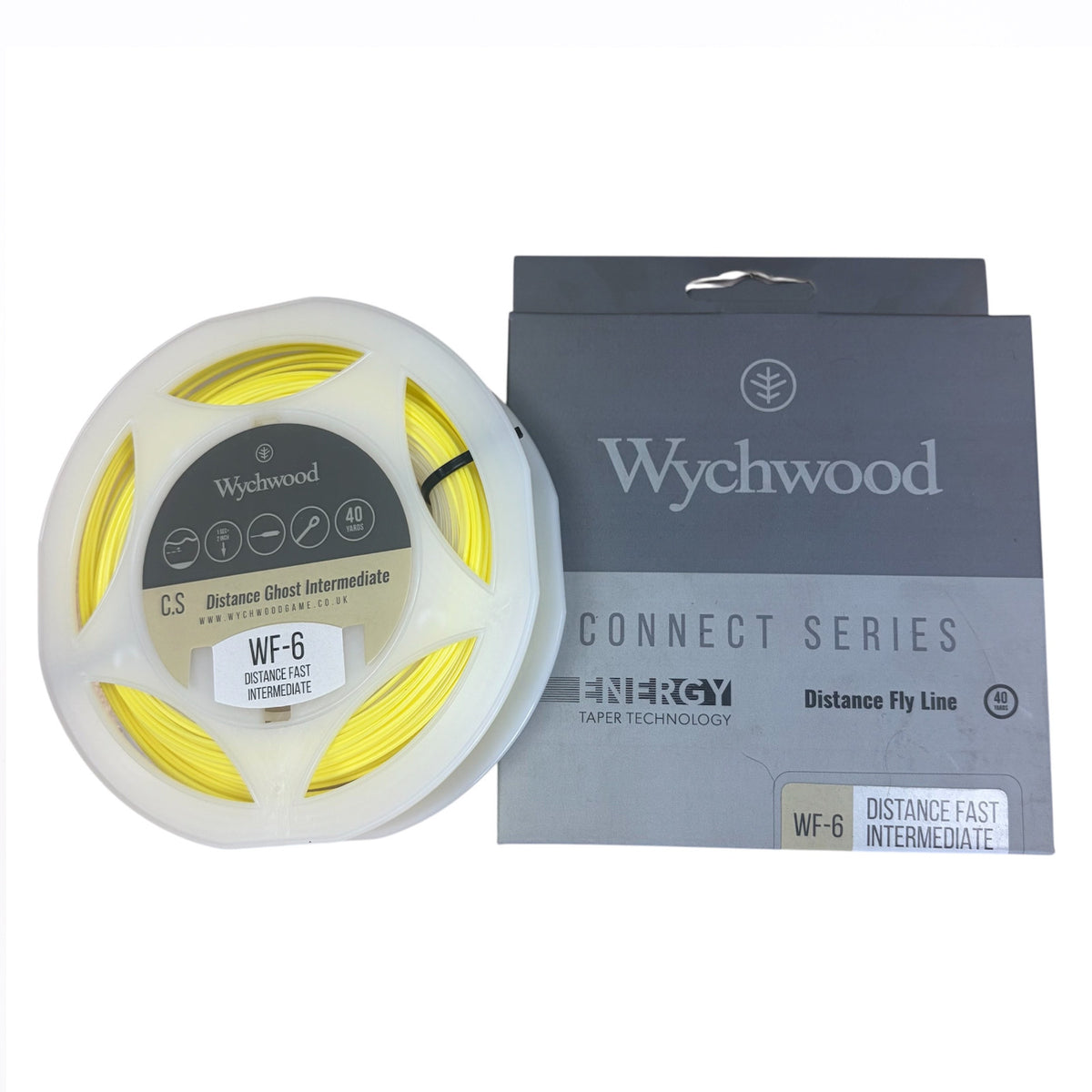 Wychwood Energy Taper Ghost Intermediate 6-WT Fishing Line