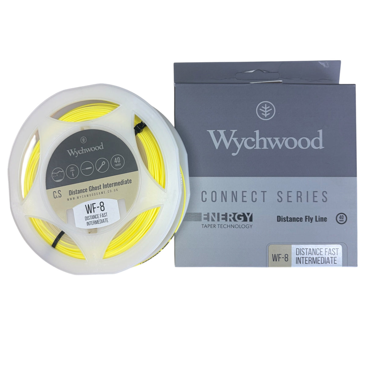 Wychwood Energy Taper Ghost Intermediate 8-WT Fishing Line