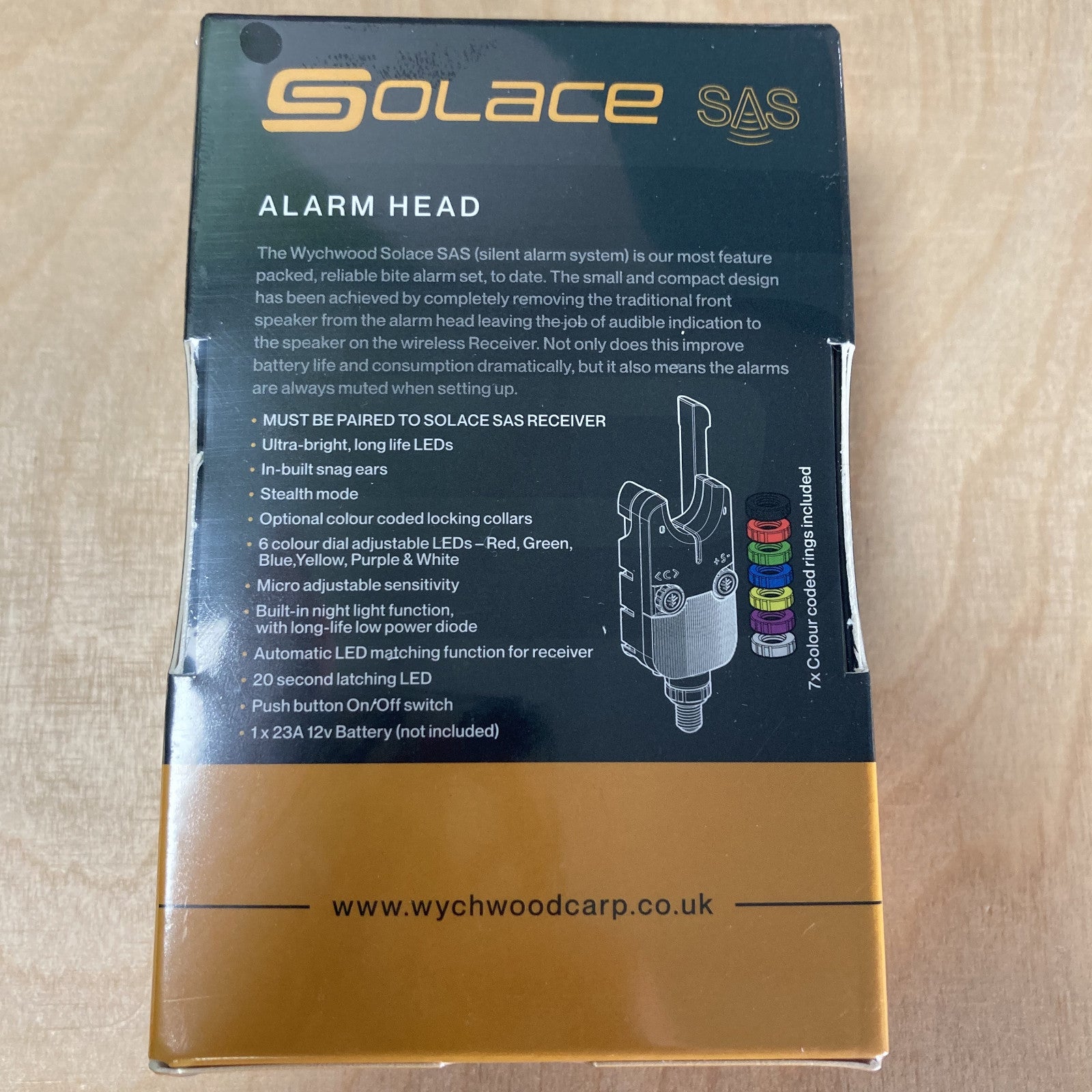 Wychwood Solace SAS Alarm Head Fishing Rod Rest Alternate 3