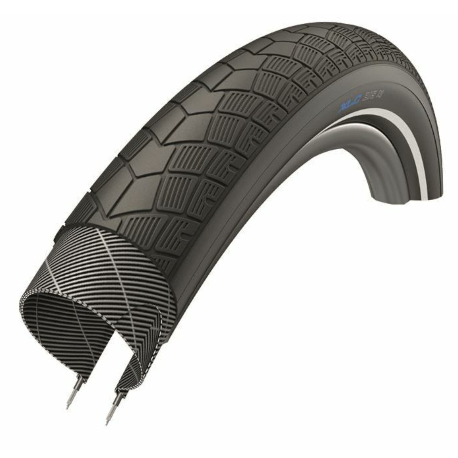 XLC Big X 28x2.0" Semi Slick 28 Inch Bike Tyre Pair of Tyres Alternate 1