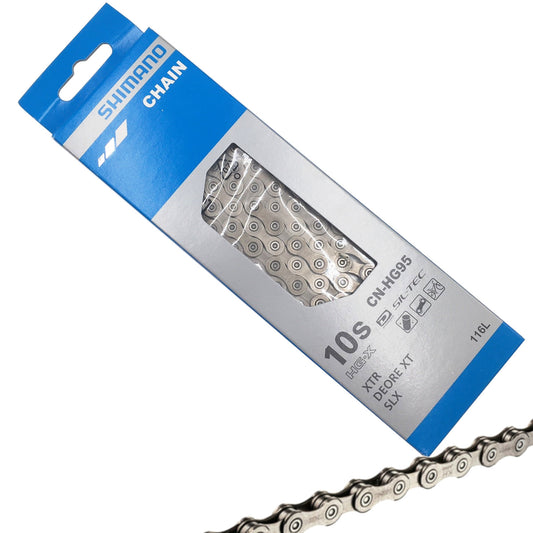Shimano Deore XT 10 Speed Chain HG-X HG95 116L XTR SLX