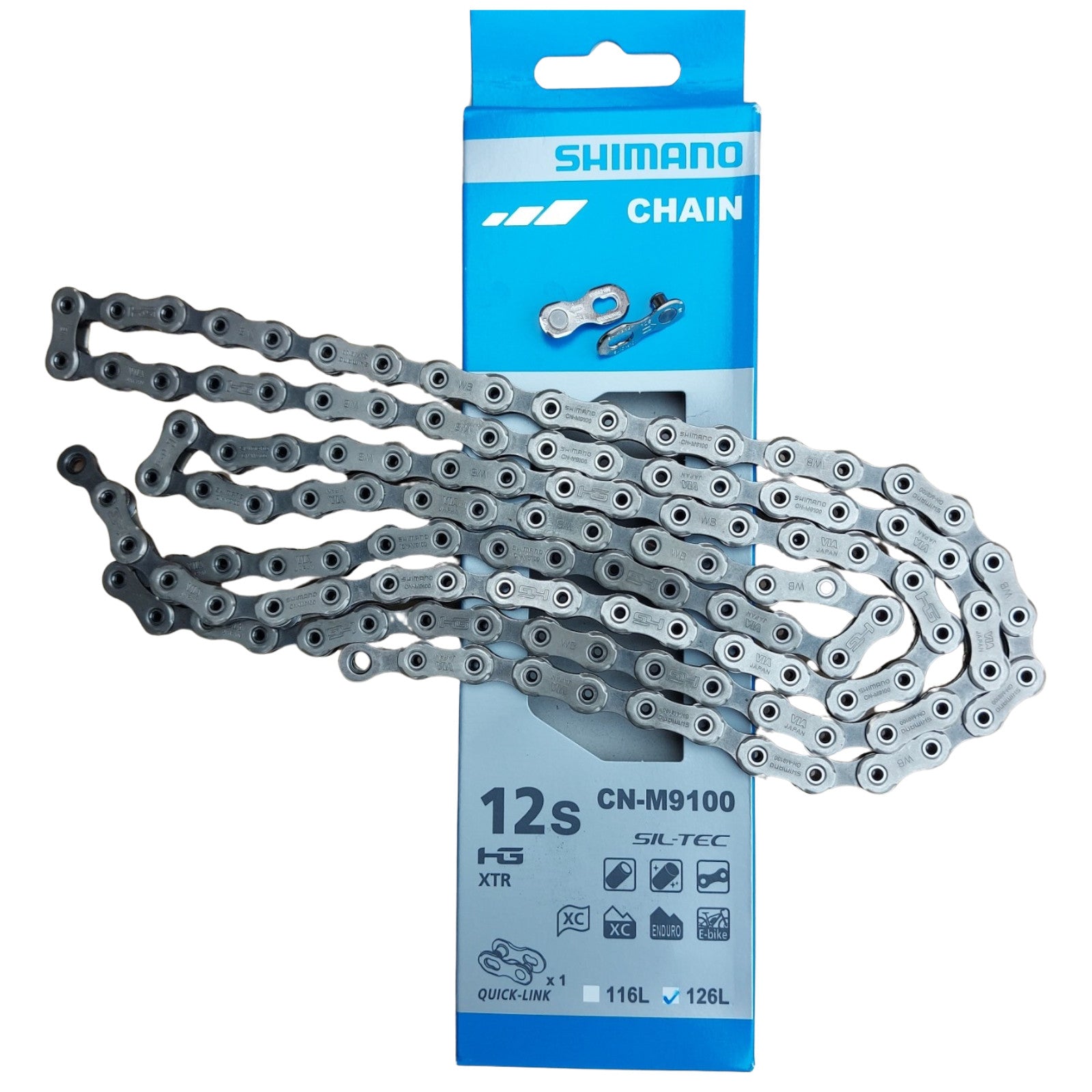 Shimano M9100 XTR 12 Speed Bike Chain | SDJ Sports
