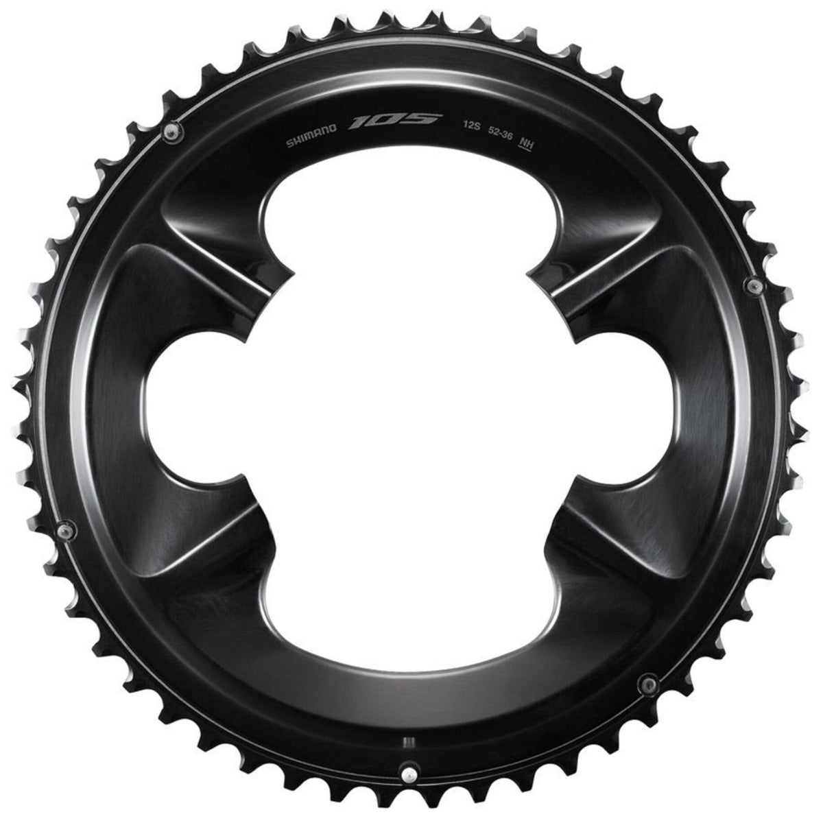 Shimano 105 FC-R7100 12 Speed 52T Double Bike Outer Chainring