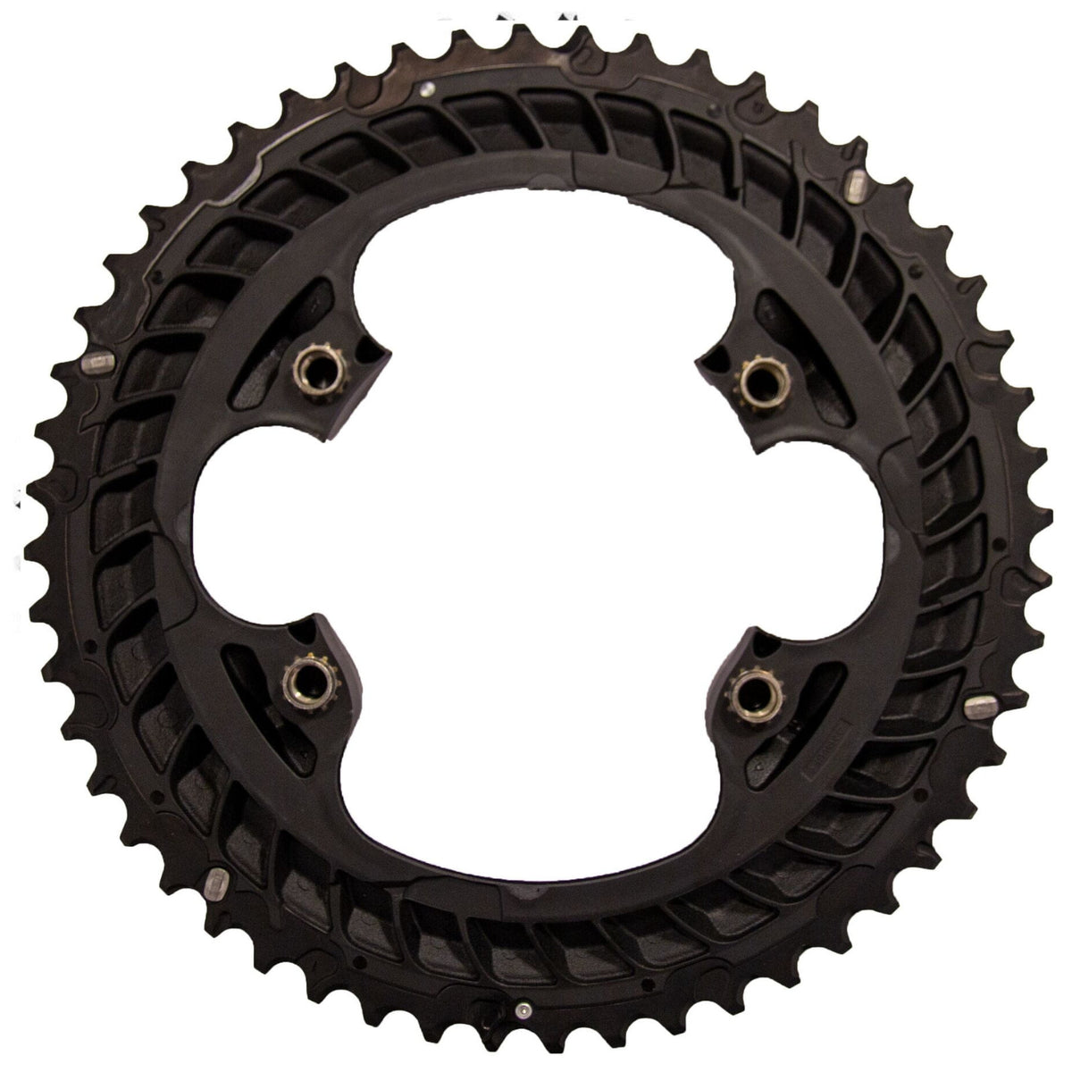 Shimano 105 FC-R7100 12 Speed 52T Double Bike Outer Chainring Alternate 1