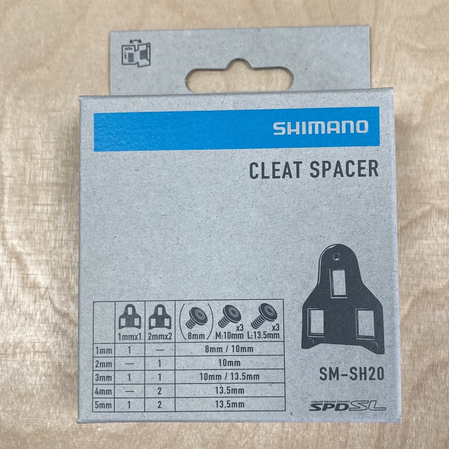 Shimano SM-SH20 Shimano SPD-SL Fahrradschuhplatten