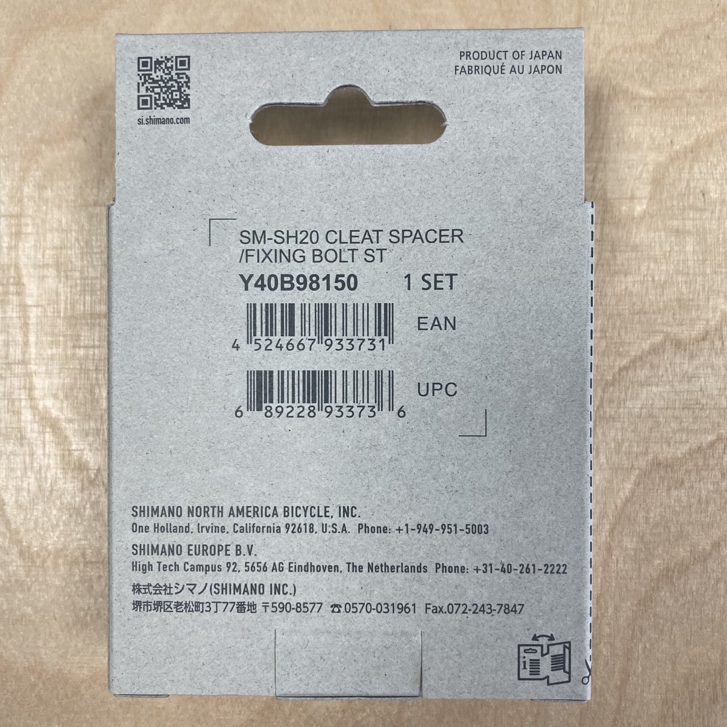 Shimano SM-SH20 Shimano SPD-SL Fahrradschuhplatten