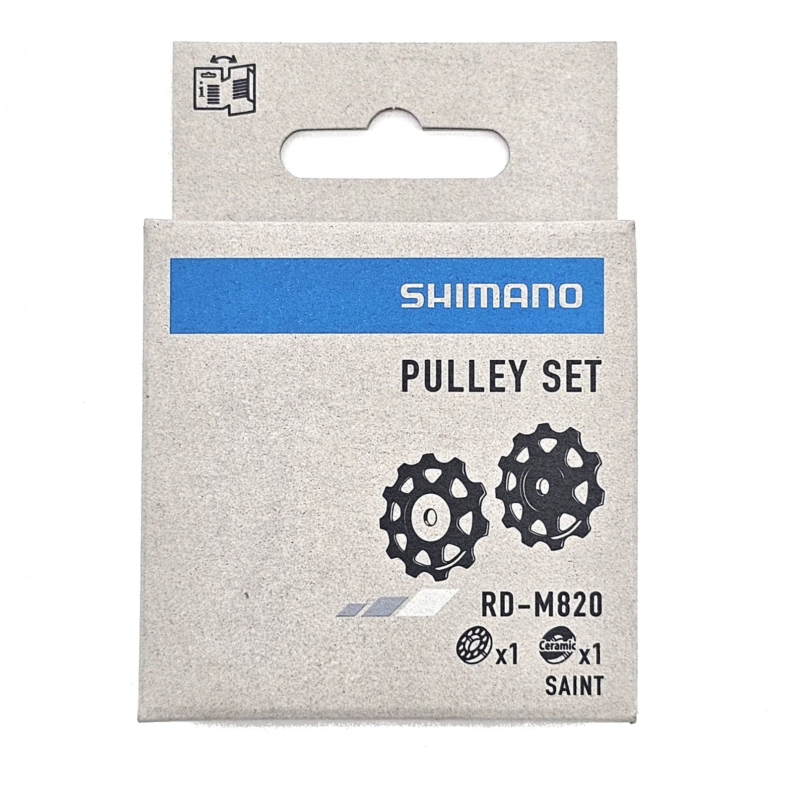 Shimano Saint Jockey Wheels Pulley Set RD-M820 Rear Bike Derailleur Spare Part Alternate 1