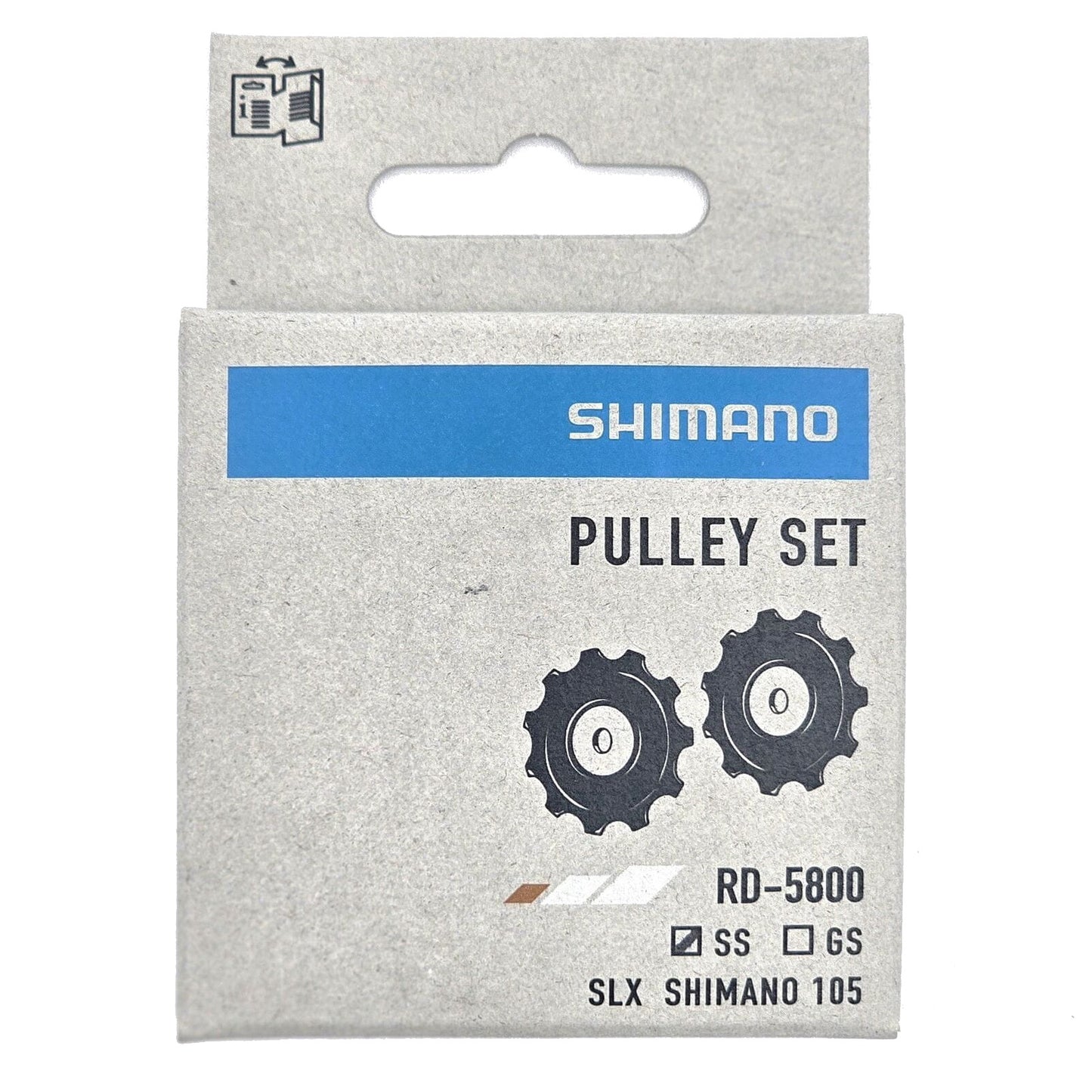 Shimano 105 SLX SS Jockey Wheels Pulley Set RD-5800-SS Rear Bike Derailleur Spare Part Alternate 1