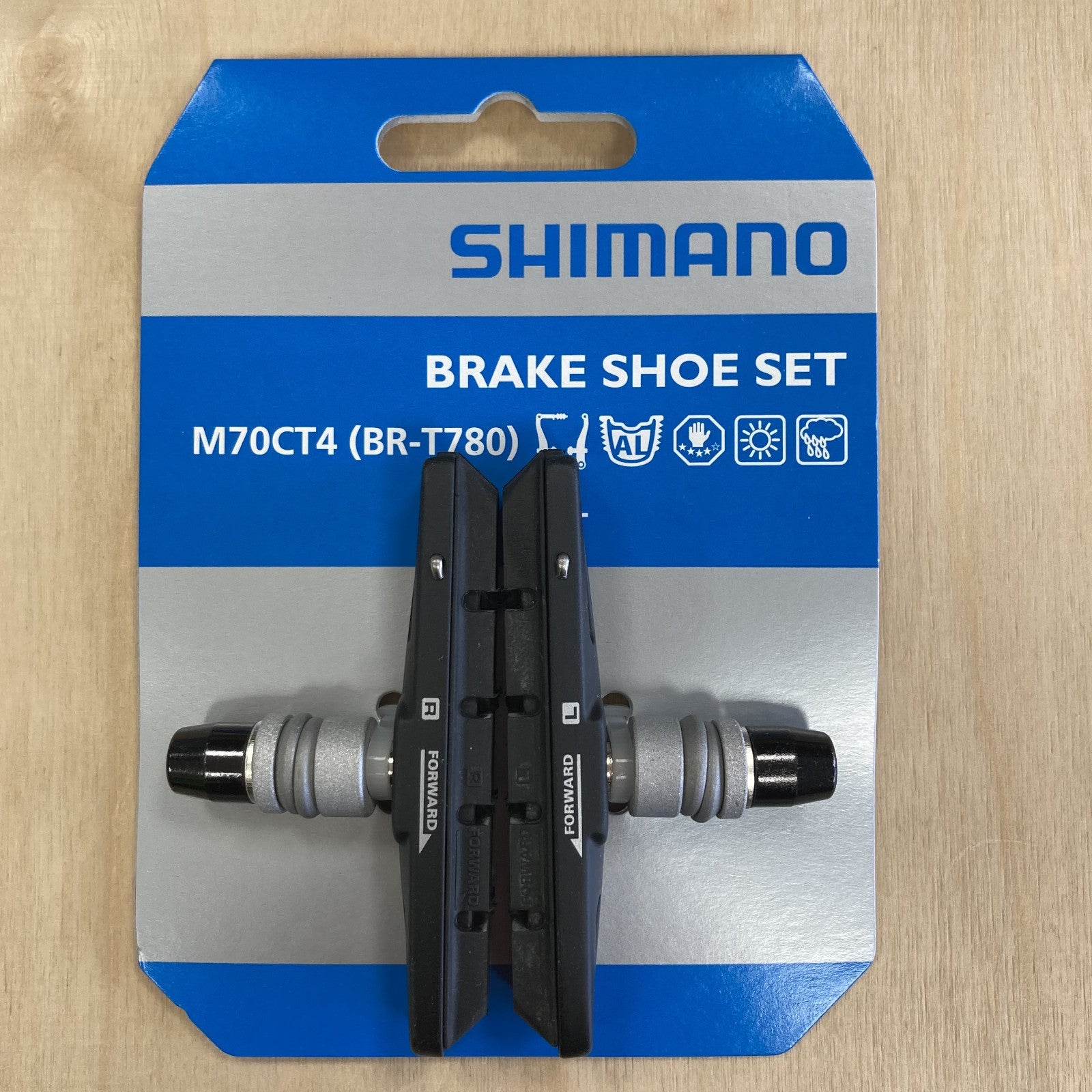 Shimano Shimano Deore BR-T610-L M70CT4 Cartridge V-Brake Replacement Pads V-Brake Bike Brake Pads Pair