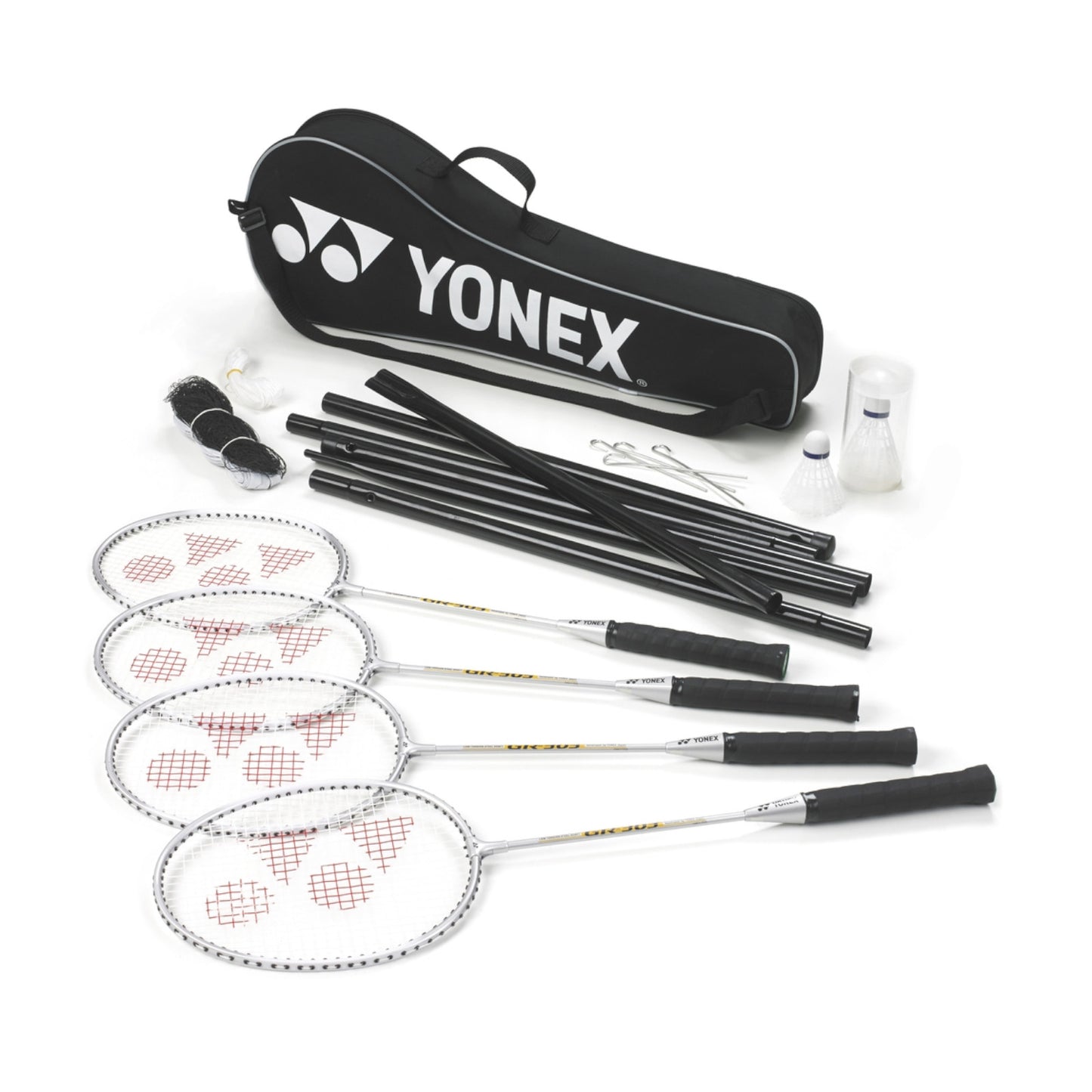 Yonex 4 Player Badminton Racket Set