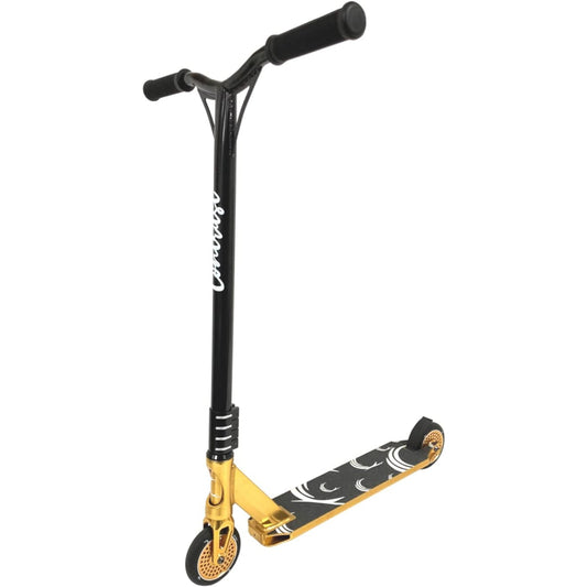 Contrast Pro Ride Stunt-Scooter – Ano Gold/Glanzschwarz