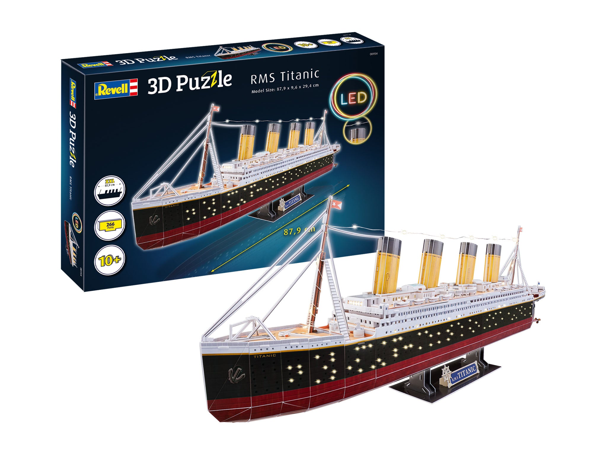 3D Puzzle Revell RMS Titanic - LED Edition