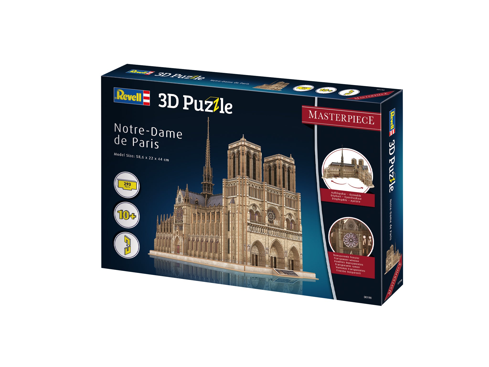 3D Puzzle Revell Notre-Dame de Paris - Masterpiece Edition Alternate 1