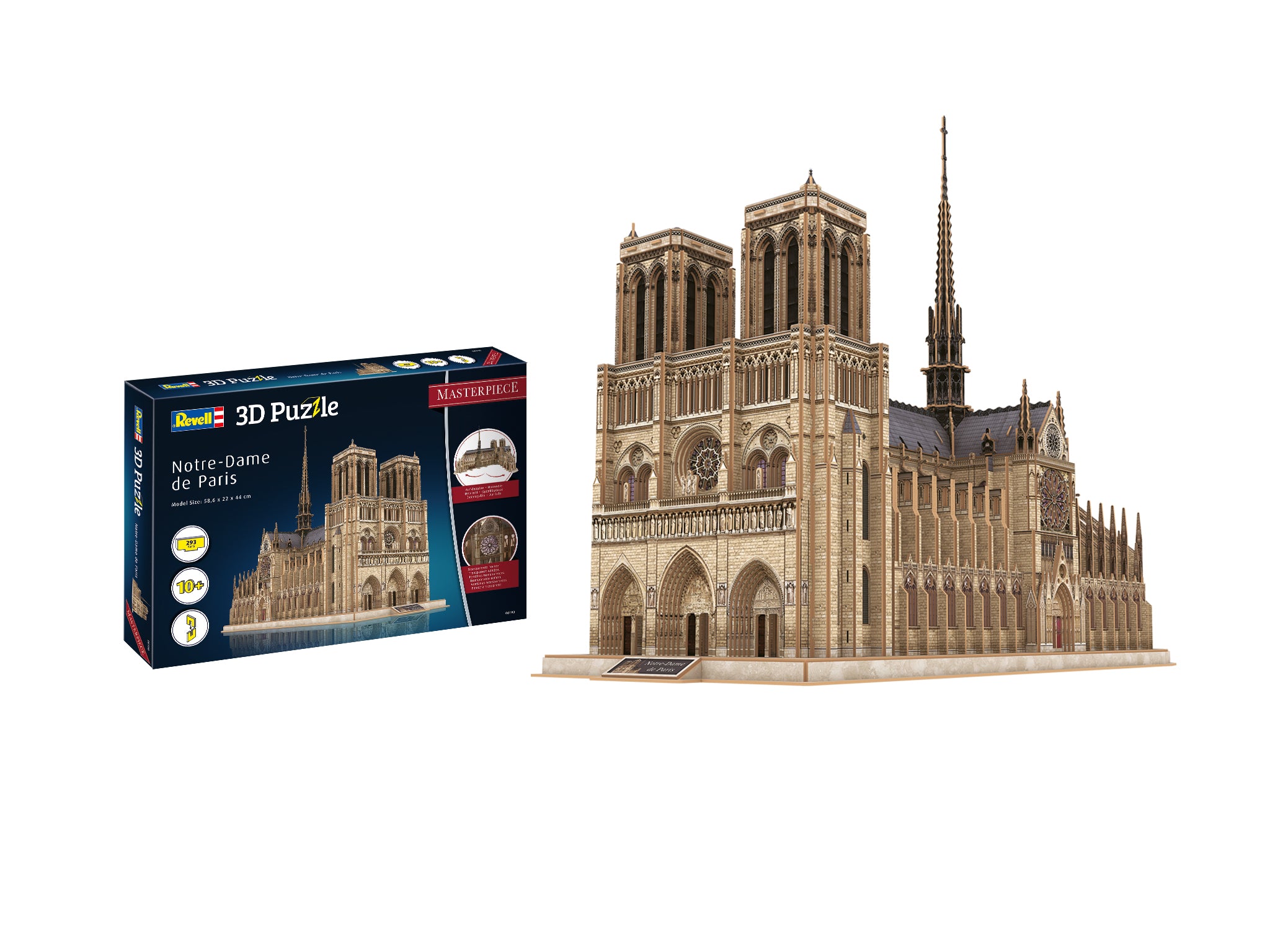 3D Puzzle Revell Notre-Dame de Paris - Masterpiece Edition