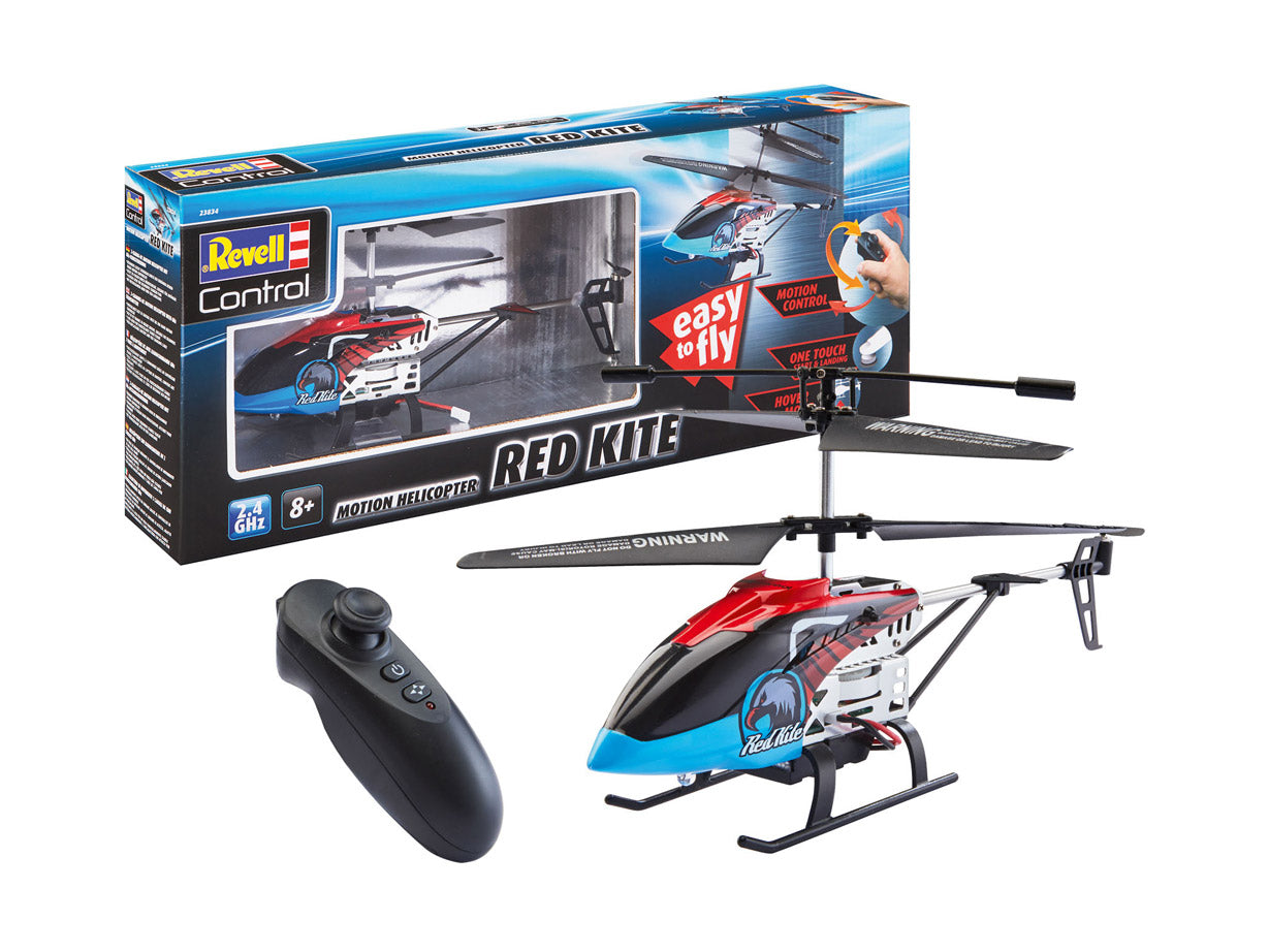 Radio Control Helicopter Revell RC Helicopter Red Kite Motion Control