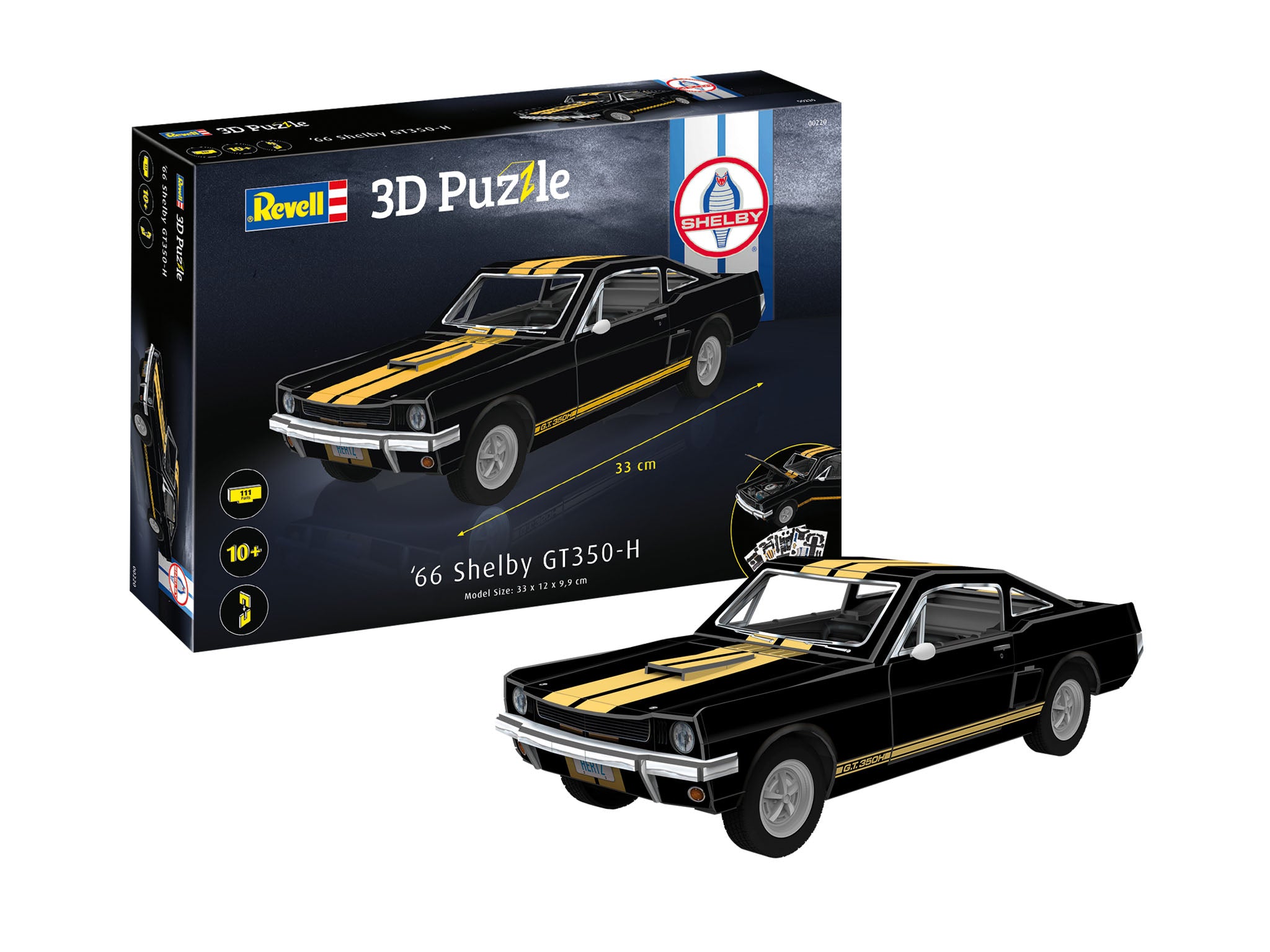 3D Puzzle Revell 66 Shelby GT350-H