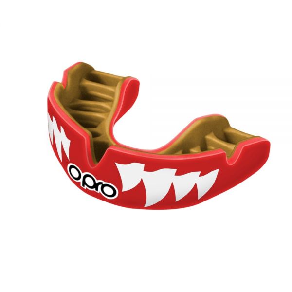 OPRO Power-Fit Aggression Jaws Junior Kid's Mouthguard