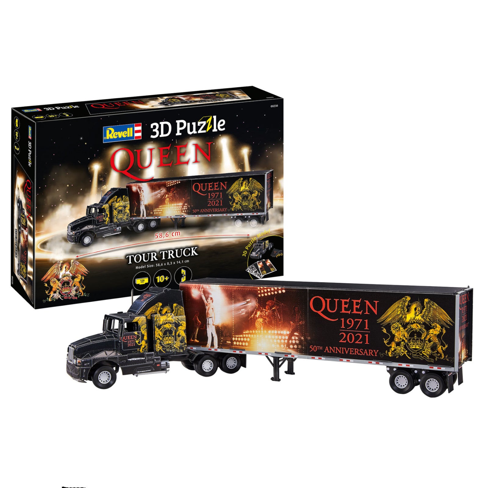 Revell Queen Tour Truck 3D Puzzle Model Kit