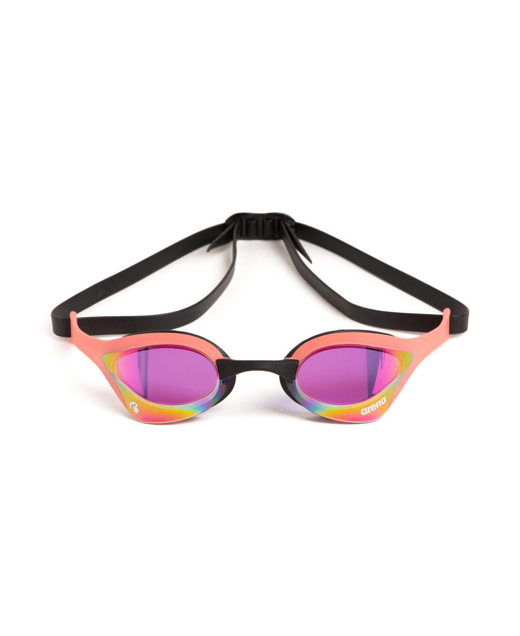 Arena Cobra Ultra Swipe Mirror Racing Unisex 2023 Men's Swimming Goggles Violet/Coral