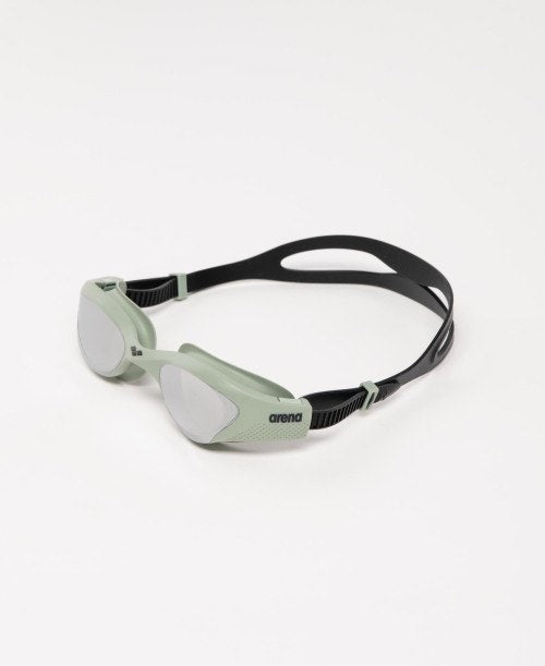 Arena The One Mirror Unisex Men's Swimming Goggles Silver/Jade/Black