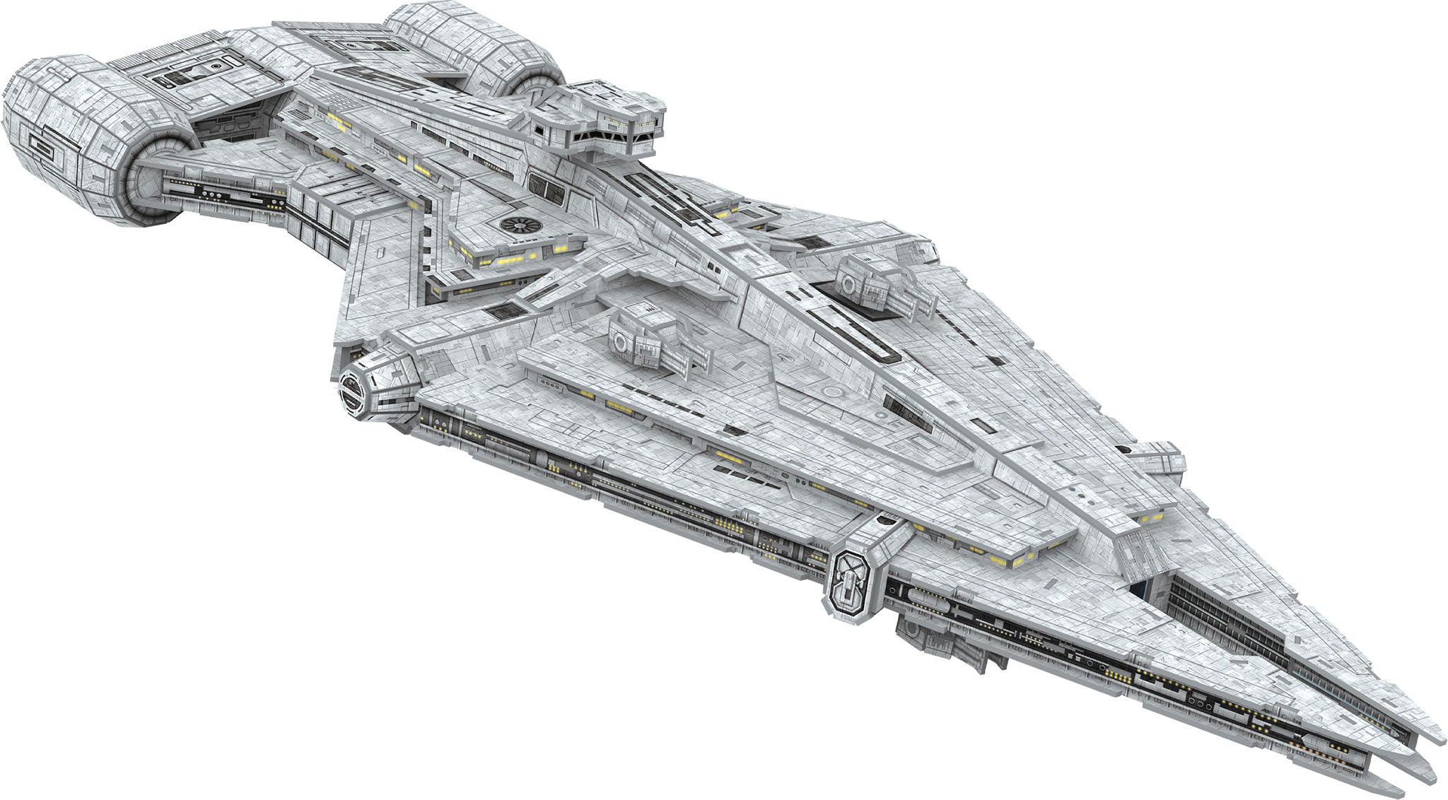 Revell The Mandalorian Imperial Light Cruiser 3D Puzzle Stars Wars Alternate 1