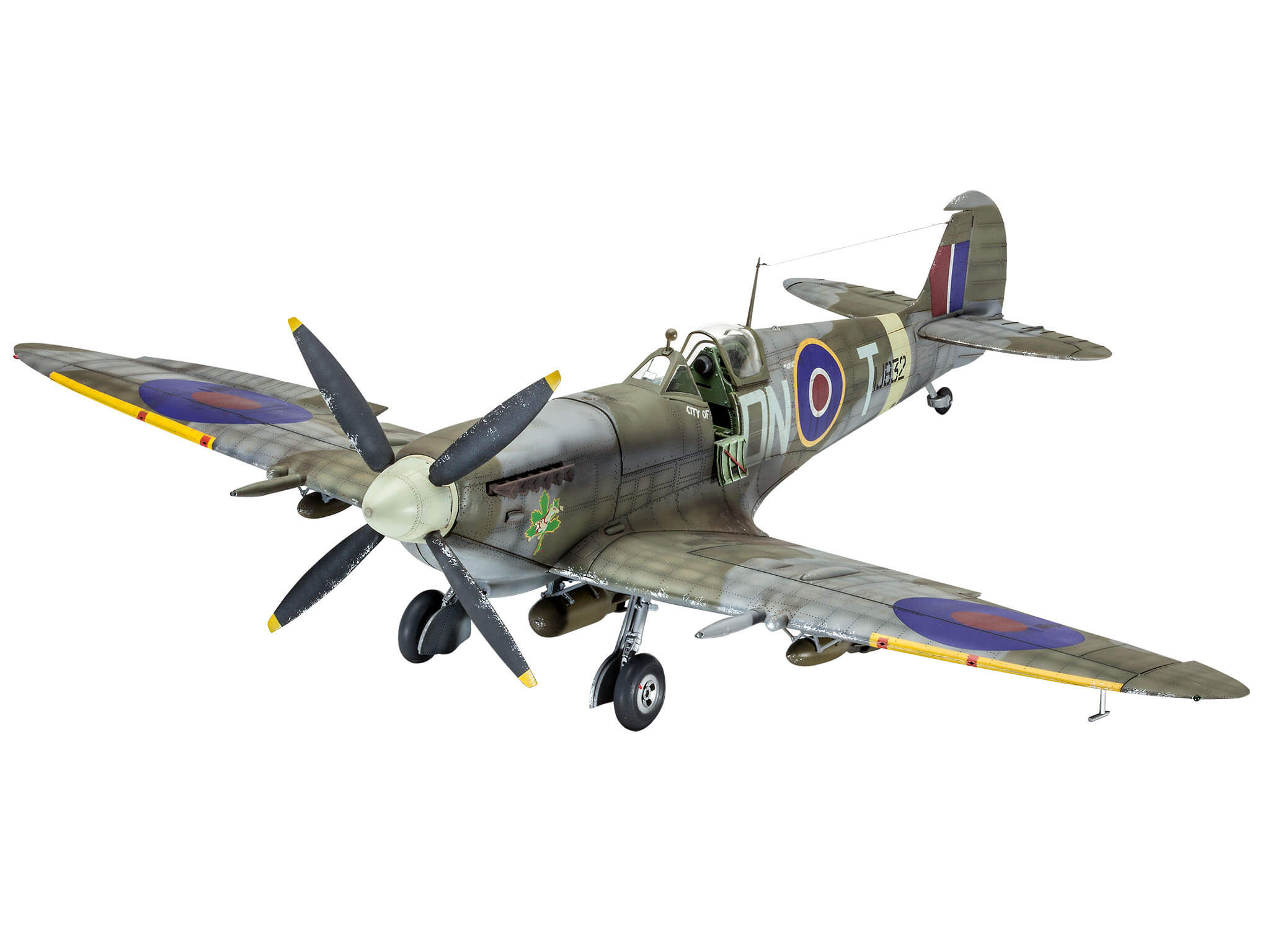 Revell 00457 Supermarine Spitfire MK.Ixc Tecknik 1:32 Plane Model Kit Alternate 1