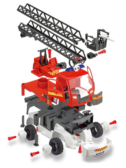 Truck Model Kit Revell Turntable Ladder Fire Truck 1:20 Alternate 4