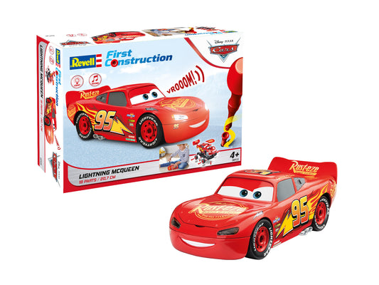 Car Model Kit Revell Lightning McQueen Disney Cars Light & Sound 1:20