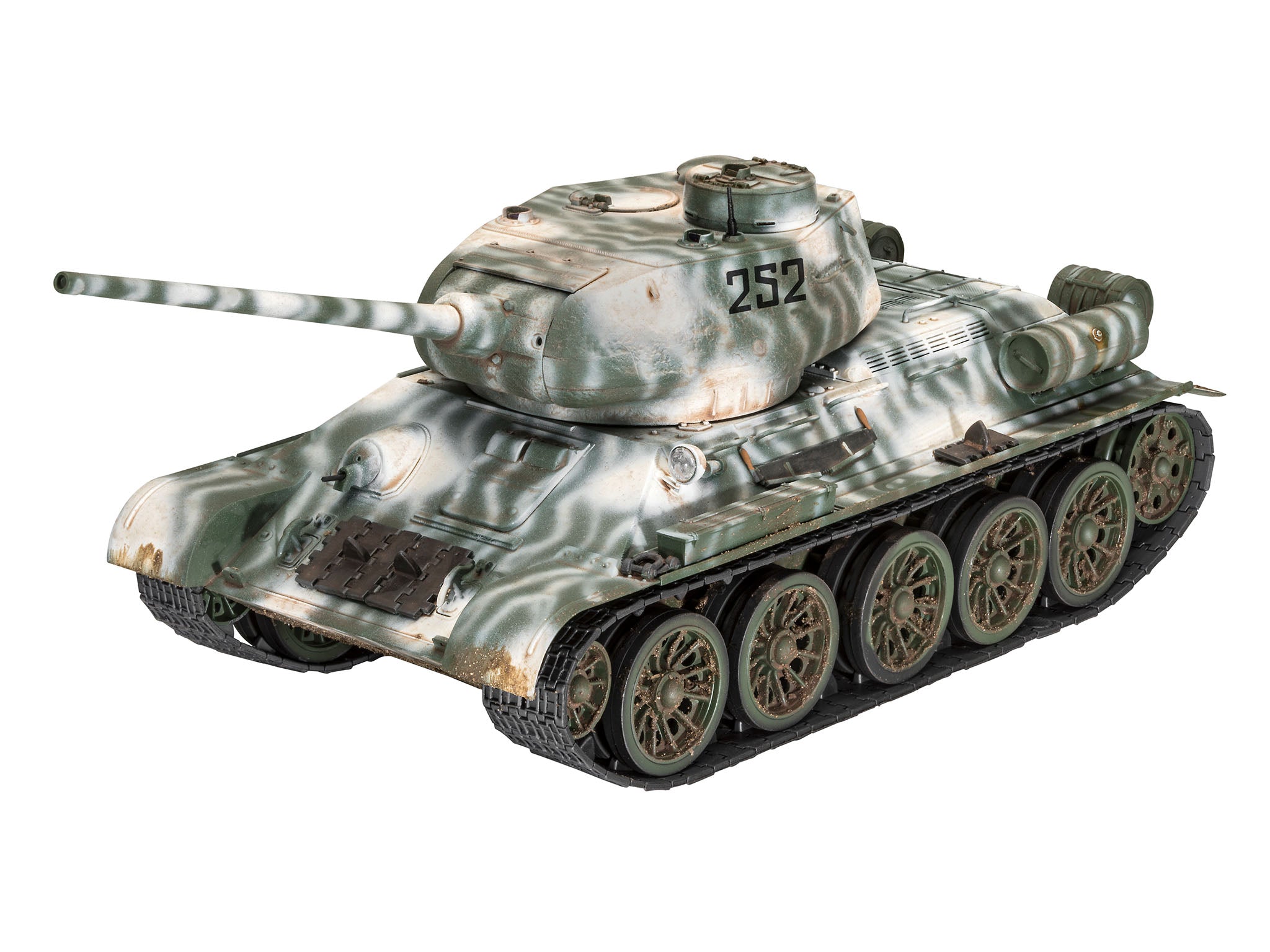 Revell T-34/85 1:35 Tank Model Building Kit Alternate 1