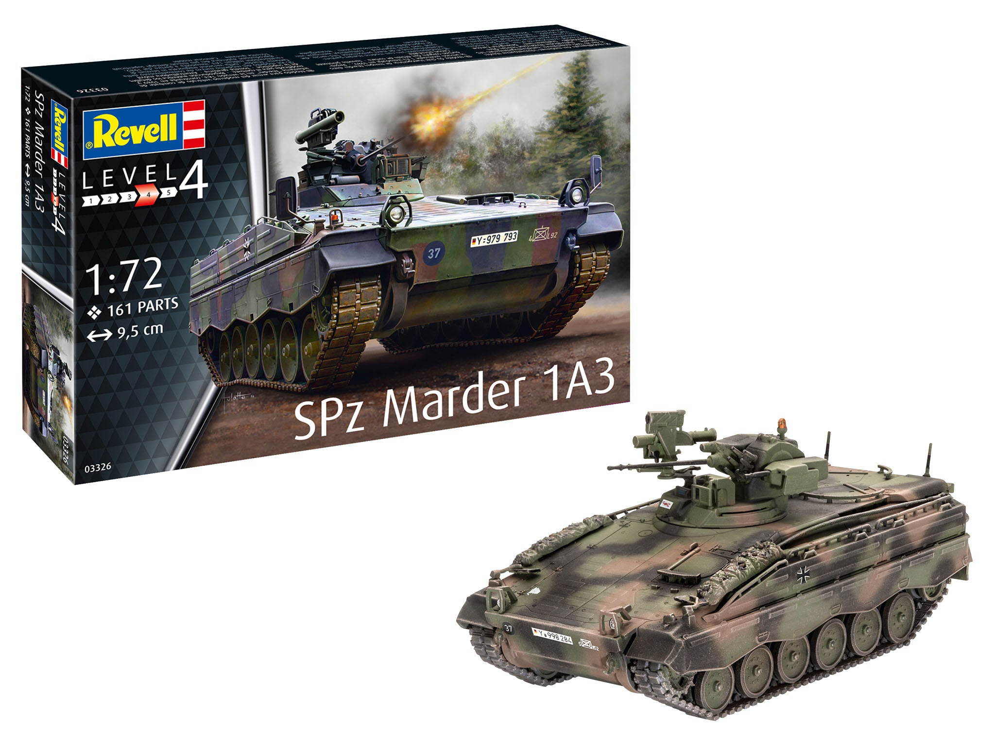 Infantry Model Kit Revell Spz Marder 1A3 1:72