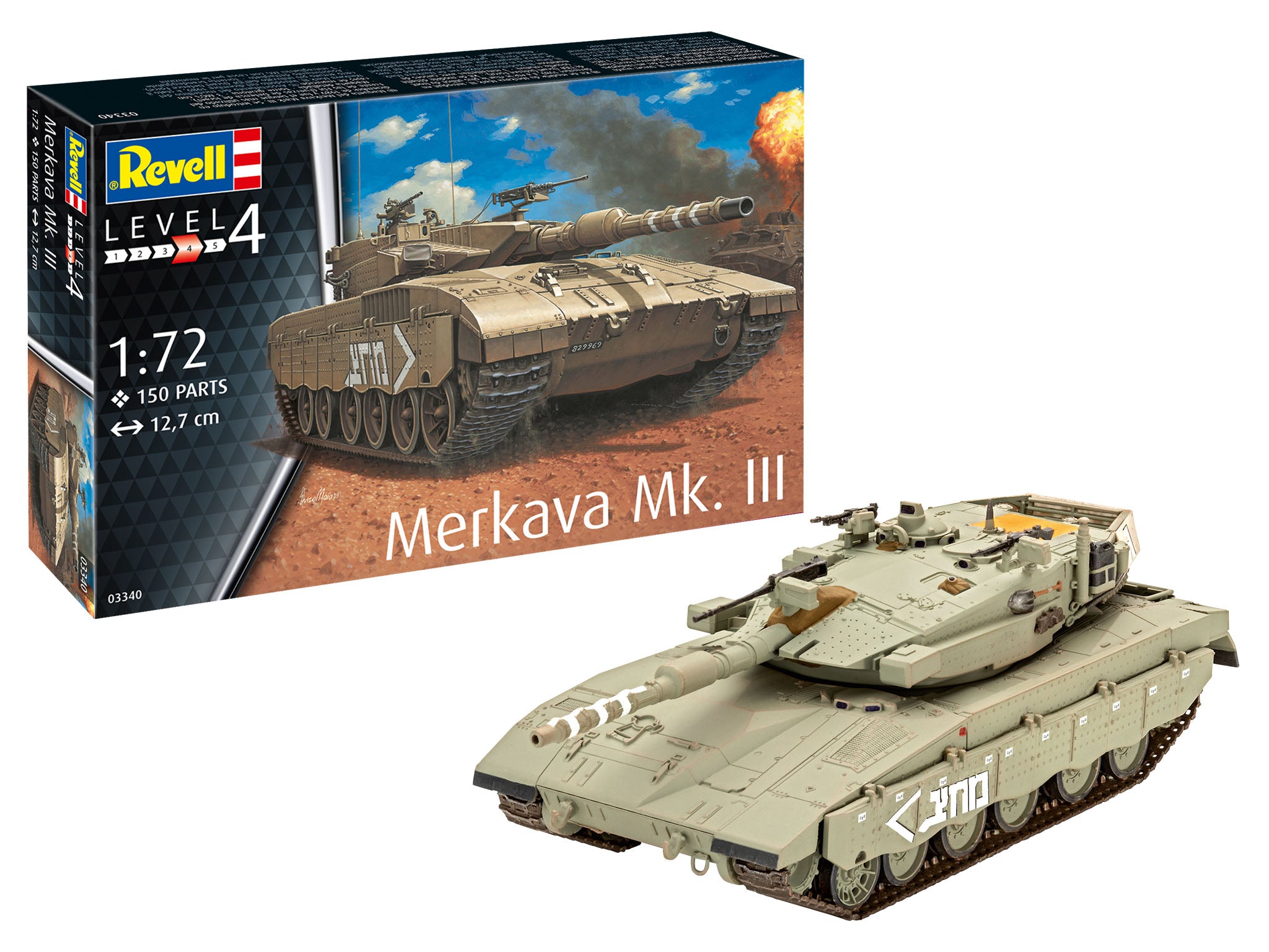 Revell Merkava Mk.III Tank Model Kit