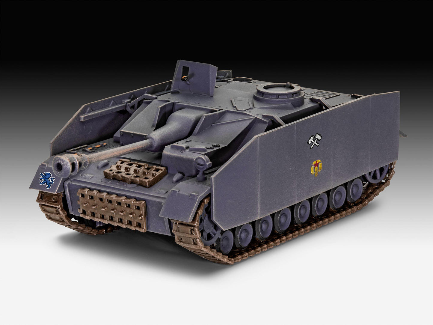 Tank Model Kit Revell Sturmgeschütz IV World of Tanks 1:72 Alternate 1