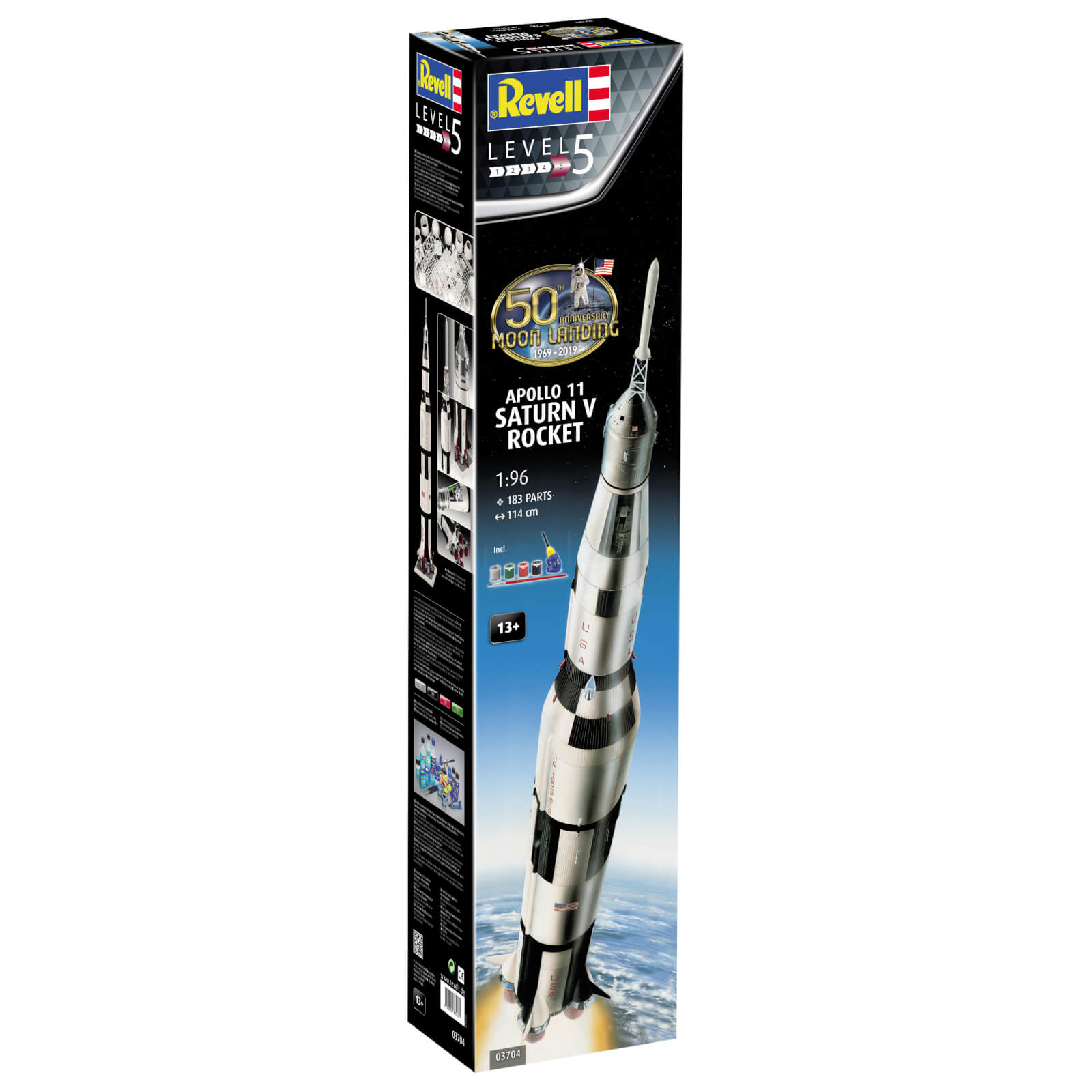 Revell Apollo Saturn V Rocket Spacecraft Model Kit
