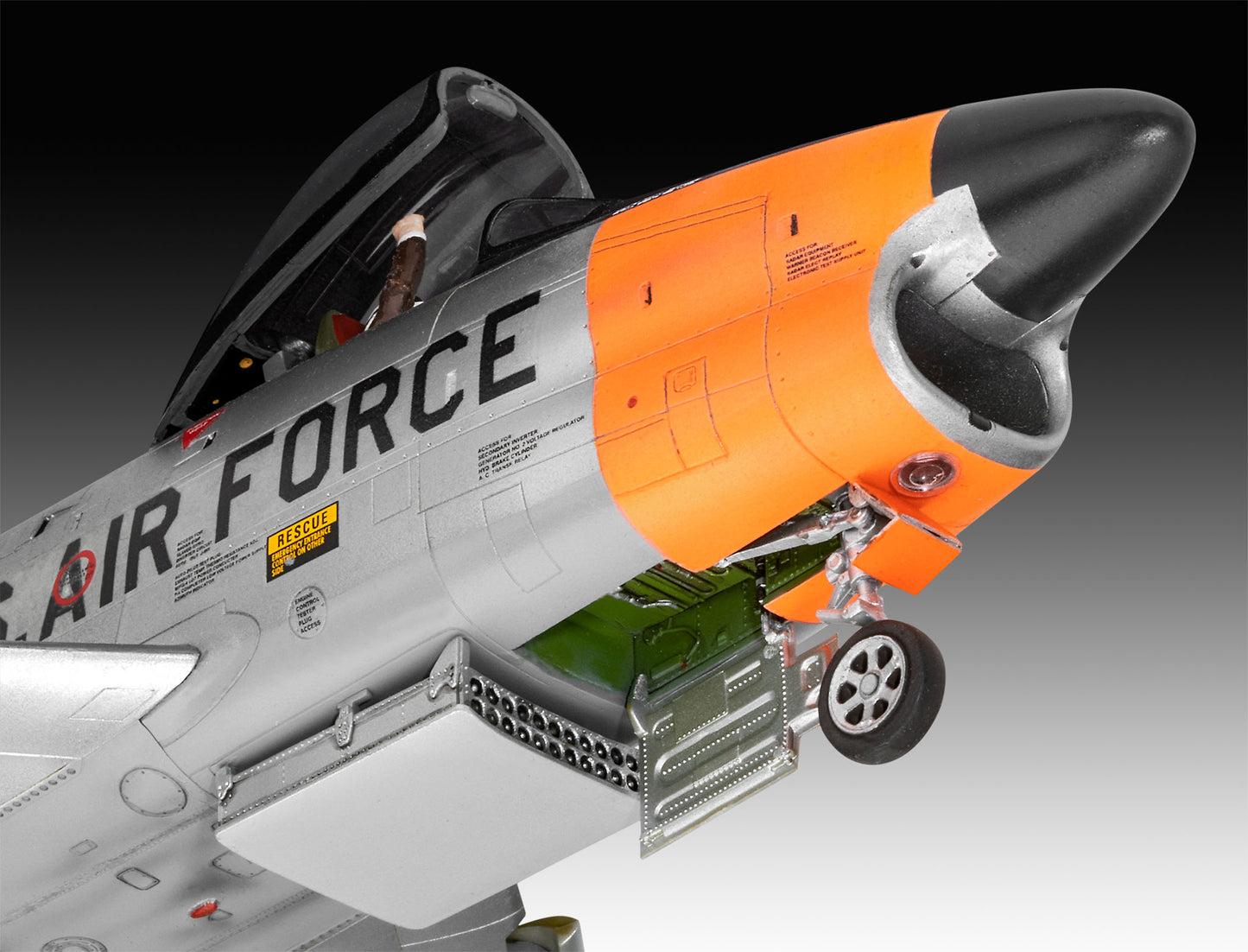 Plane Model Kit Revell F-86D Dog Sabre 1:48 Alternate 3