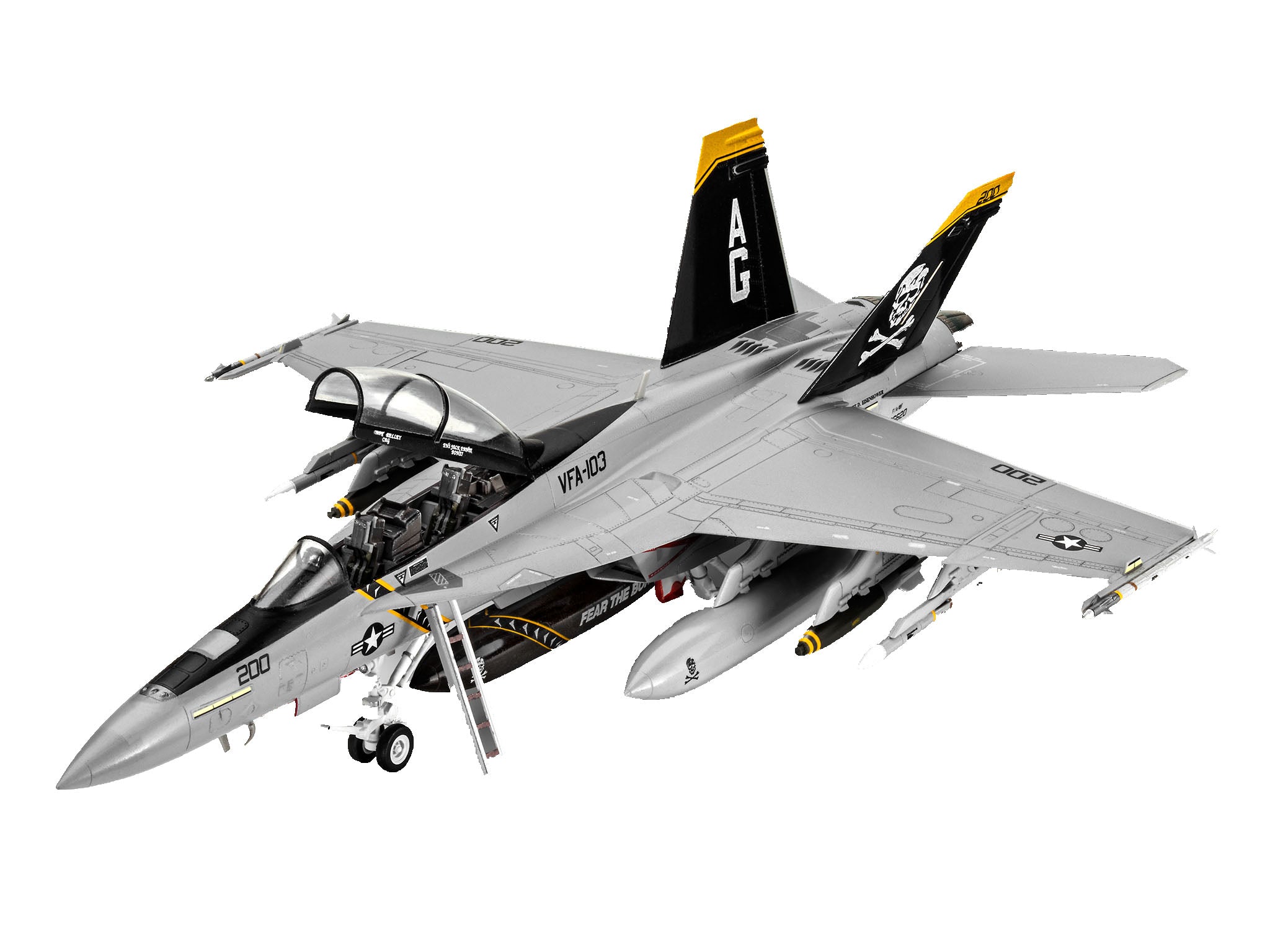 Plane Model Kit Revell F/A-18F Super Hornet 1:72 Alternate 1