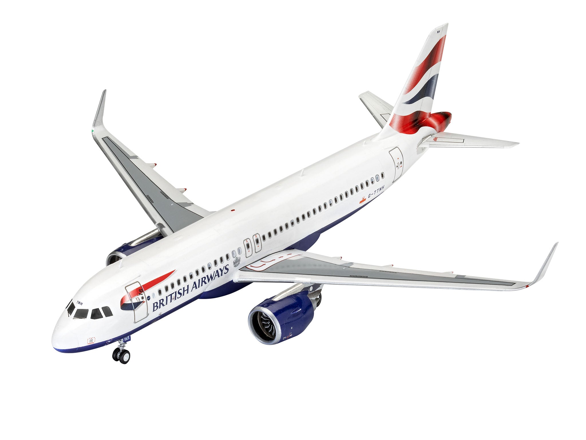 Plane Model Kit Revell Model Set Airbus A320 neo British Airways 1:144 Alternate 2