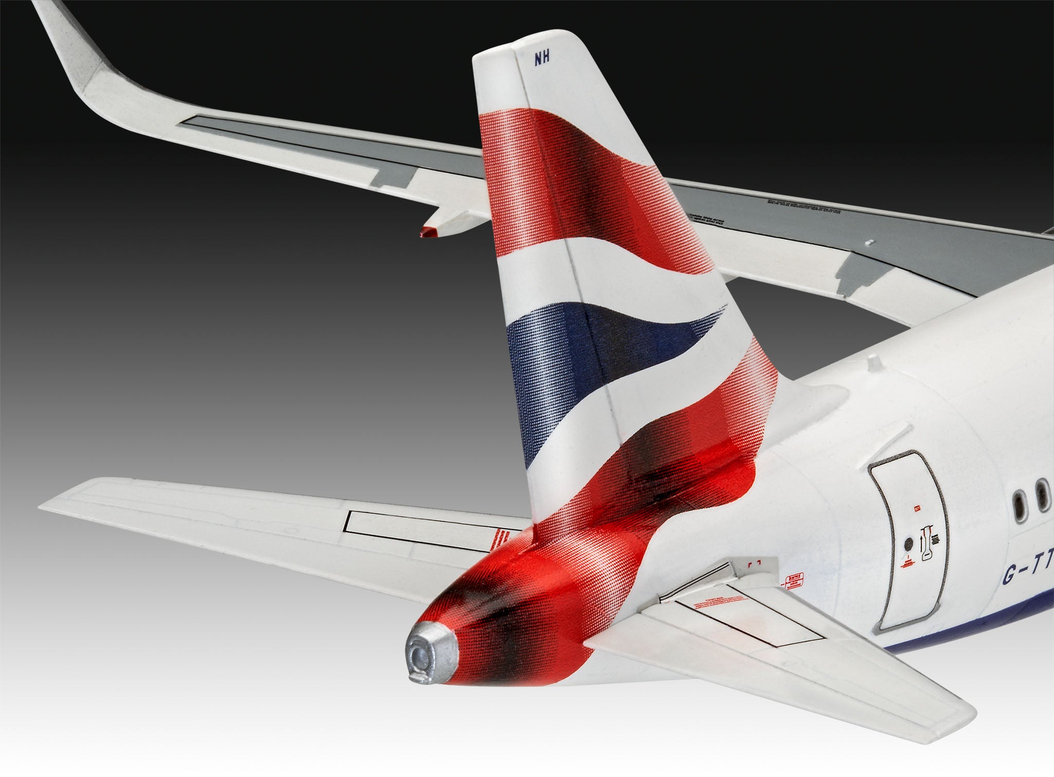 Plane Model Kit Revell Model Set Airbus A320 neo British Airways 1:144 Alternate 4
