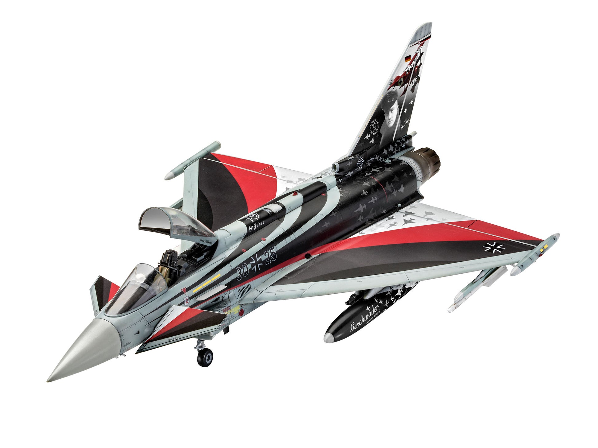 Plane Model Kit Revell Eurofighter Typhoon Baron Spirit 1:48 Alternate 4