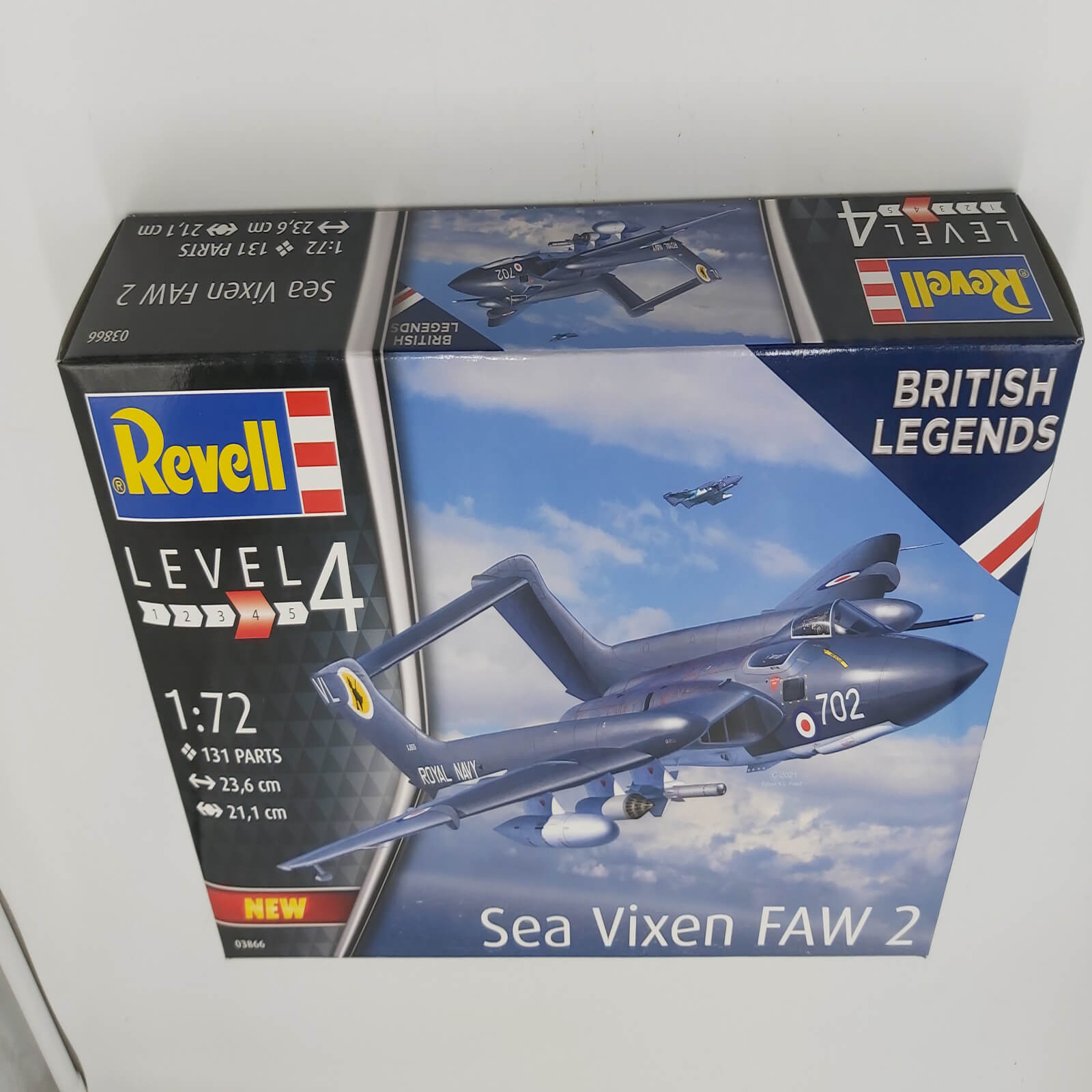 Revell Sea Vixen FAW 2 70th Anniversary 1:72 Plane Model Building Kit Alternate 2