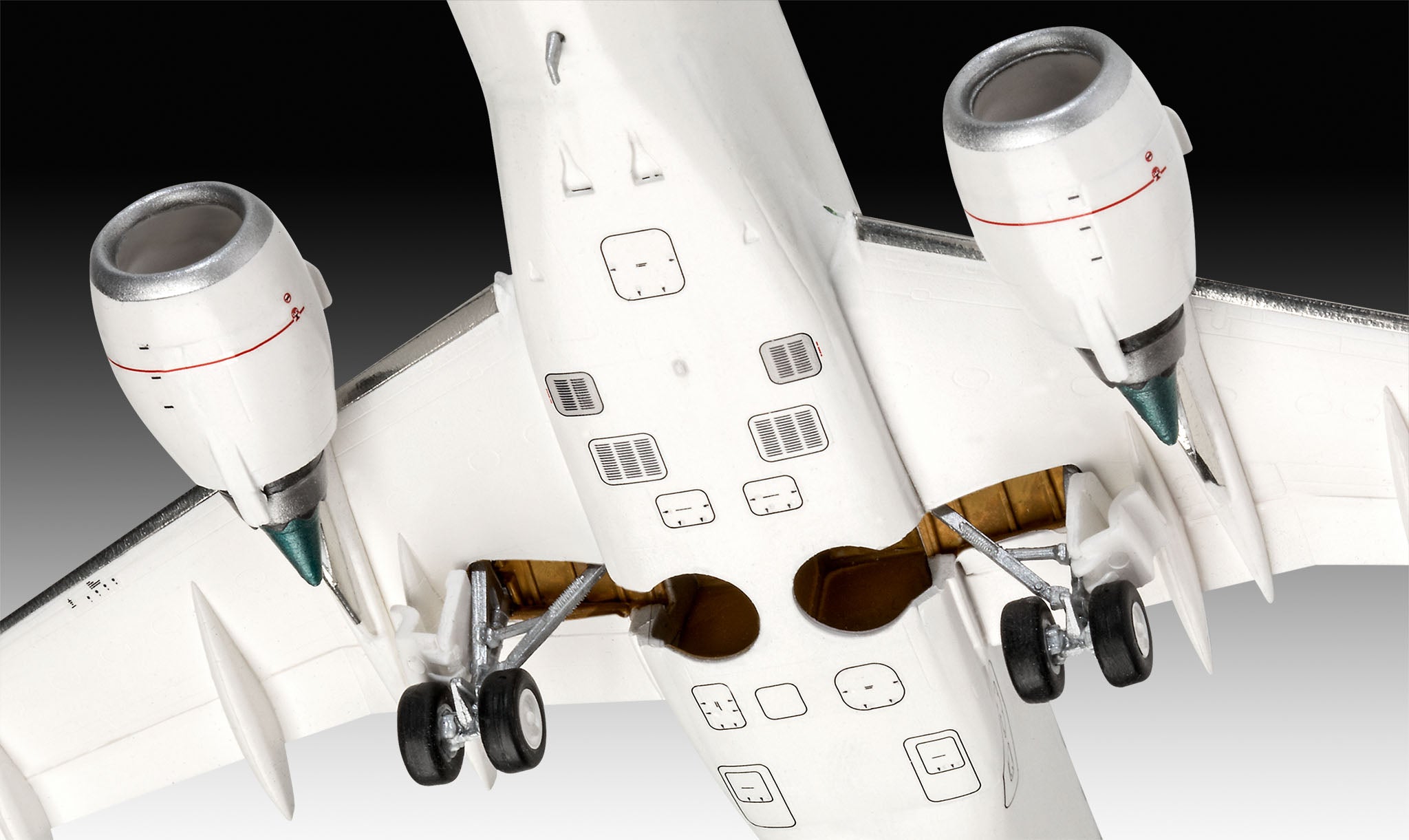 Plane Model Kit Revell Embraer 190 Lufthansa New Livery 1:144 Alternate 2