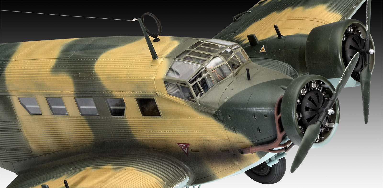 Plane Model Kit Revell Junkers Ju52/3mg4e Transport 1:48 Alternate 2