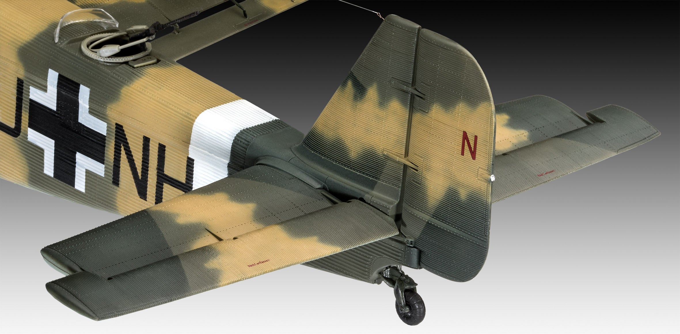 Plane Model Kit Revell Junkers Ju52/3mg4e Transport 1:48 Alternate 3