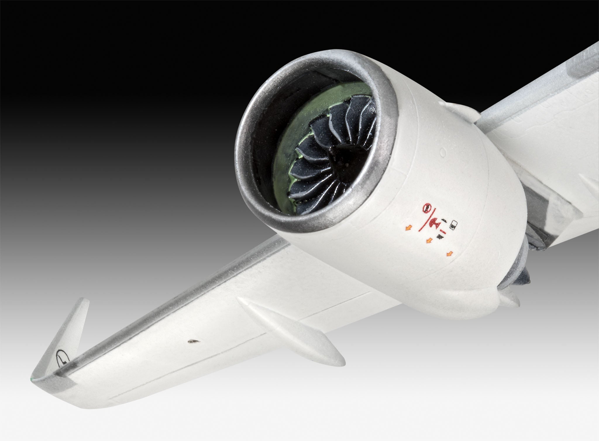 Plane Model Kit Revell Airbus A320neo Lufthansa New Livery 1:144 Alternate 3