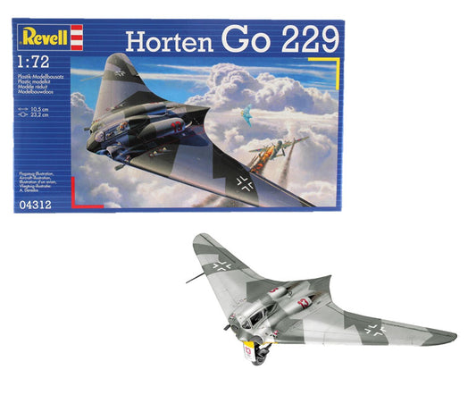 Plane Model Kit Revell Horten Go 229 1:72